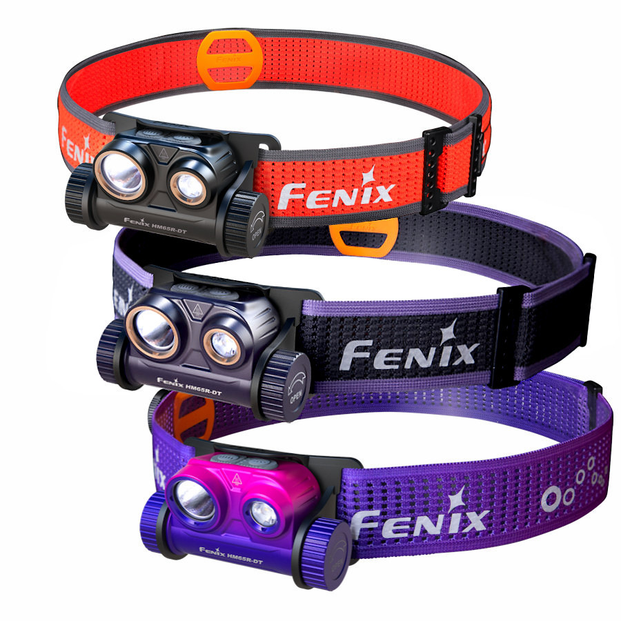 Fenix HM65R-DT 輸出1500lm USB-C 18650 鎂合金頭燈