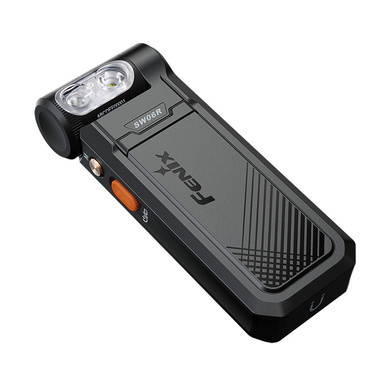 Fenix SW06R 500lm UV+紅光+白光 USB-C充電 磁吸 夾燈 工作燈