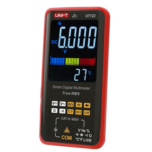 [UT122] Uni-T UT122 卡片型 智能 USB-C充電 萬用錶