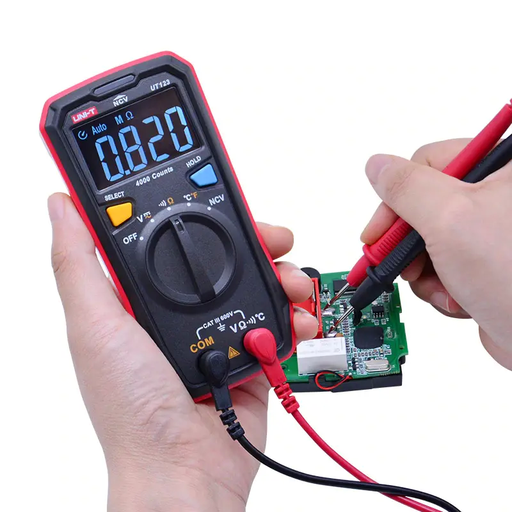 [UT123] Uni-T UT-123 萬用表 AC DC 電阻溫度 NCV測試儀 UT123