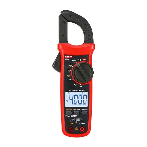 [UT201P] UNI-T UT-201+ 鉗形電流表4000 計數自動量程NCV 測量 AC DC / 電阻 萬用錶 UT201